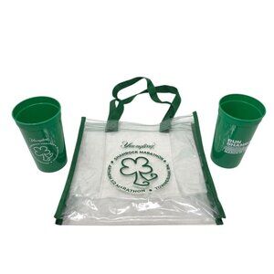 Shamrock Marathon / Half Marathon Lot Souvenir Memorabilia 2 Cups 2024 & Tote‎